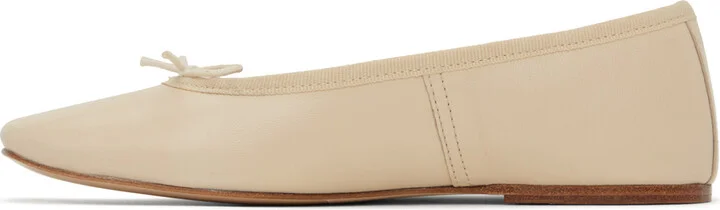 A.P.C. Off-White Leah Ballerina Flats - Image 3
