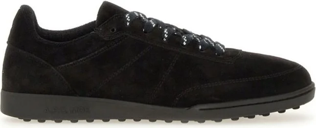 A.P.C. Round-Toe Lace-Up Sneakers