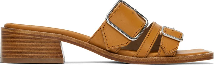 A.P.C. Tan Aly Heeled Sandals