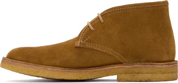 A.P.C. Tan Theo Desert Boots - Image 3