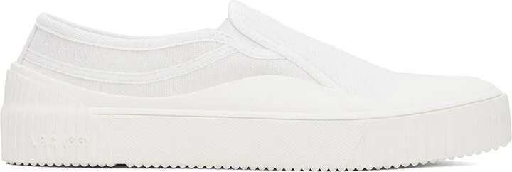 A.P.C. White Iggy Sneakers
