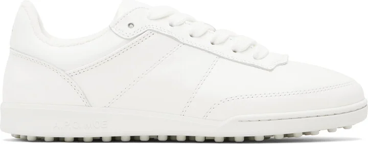 A.P.C. White Moe Sneakers