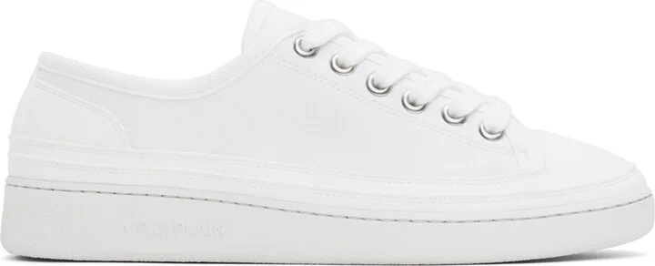 A.P.C. White Plain 5 Sneakers