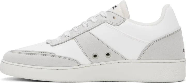 A.P.C. White Plain Sneakers - Image 3