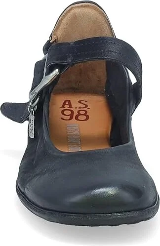 A.S. 98 Zaine Women's Flat Shoes Black : EU 39 (US Women's 8.5-9) M, Leather - Image 2