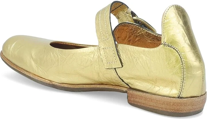 A.S. 98 Zaine Women's Flat Shoes Gold : EU 37 (US Women's 6.5-7) M, Leather - Image 4