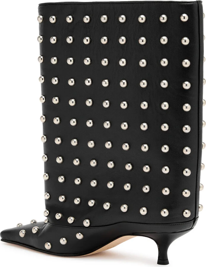 A.W.A.K.E Mode Dana Rock 50 Studded Leather Ankle Boots - Image 2