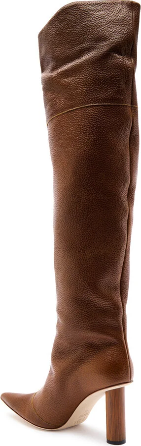 A.W.A.K.E Mode Maya 90 Leather Over-the-knee Boots - Image 2