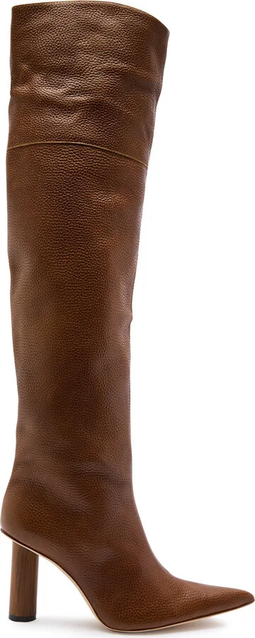 A.W.A.K.E Mode Maya 90 Leather Over-the-knee Boots