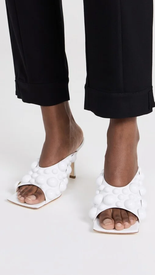 A.W.A.K.E. MODE New Marion Embellished Mules - Image 5