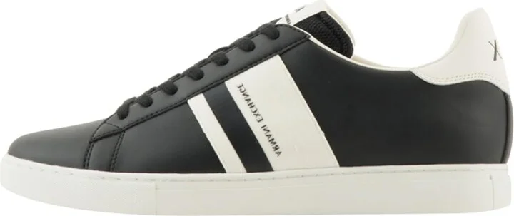 A | X ARMANI EXCHANGE Men's Armani Paris Logo Classic Sneaker
