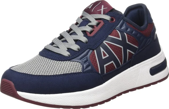 Navy/Bordeau