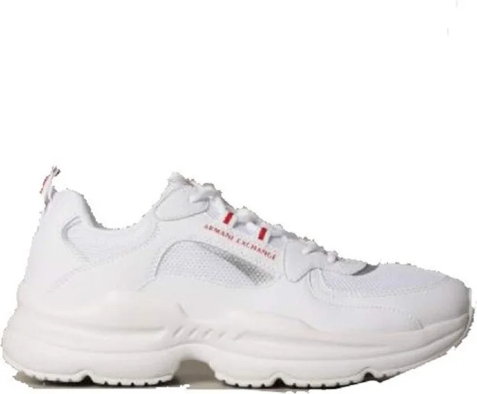 A | X ARMANI EXCHANGE Men's High Mono Tone Lace Up Sneaker