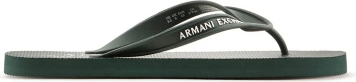 A | X ARMANI EXCHANGE Men's Logo Flip Flop
