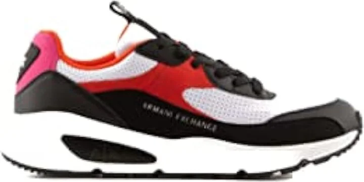 A | X ARMANI EXCHANGE Men's Multi Color Chunky Sneaker