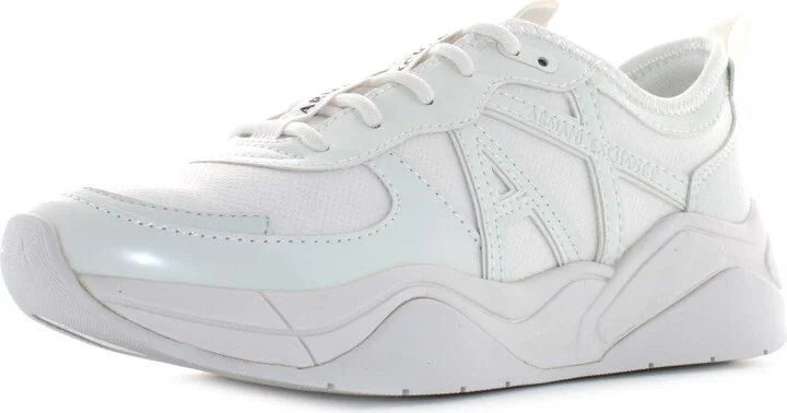 A|X Armani Exchange Womens AX Logo Streetwear Sneaker