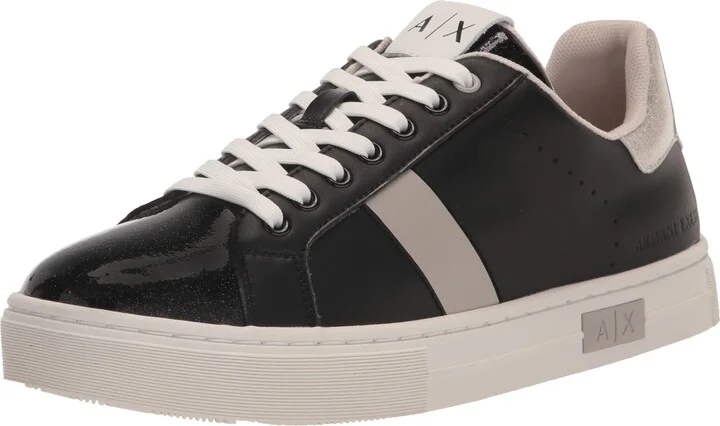 A｜X ARMANI EXCHANGE Women's Mini Shinny Colorblocked Sneakers