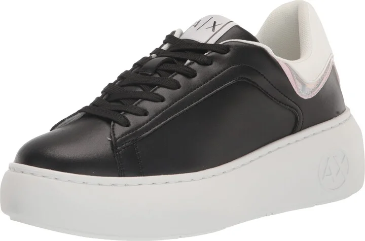 A | X ARMANI EXCHANGE Women's Super Platform Sneakers