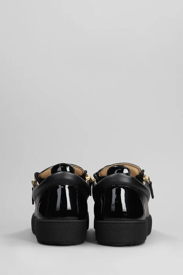 A1 Sneakers In Black Leather - Image 4