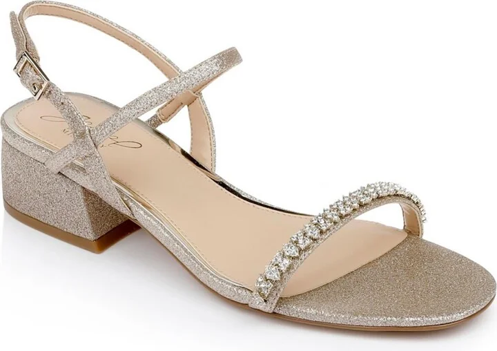 AALIYAH Womens Satin Ankle Strap