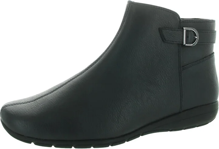 AARA Womens Zipper Manmade Ankle Boots