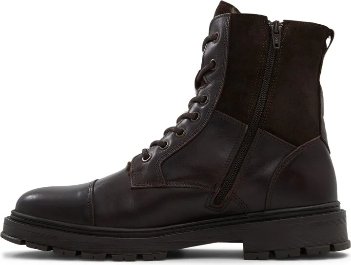 Aaren Faux Fur Lined Combat Boot - Image 6