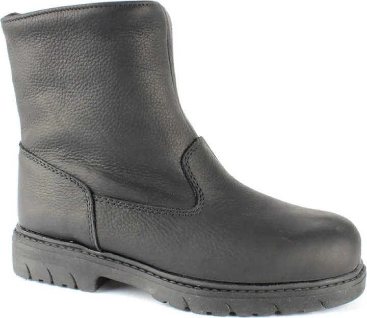 Aaron Mens Leather Waterproof Combat & Lace-up Boots