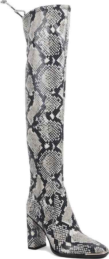 Abanna Womens Tall Thigh-High Boots