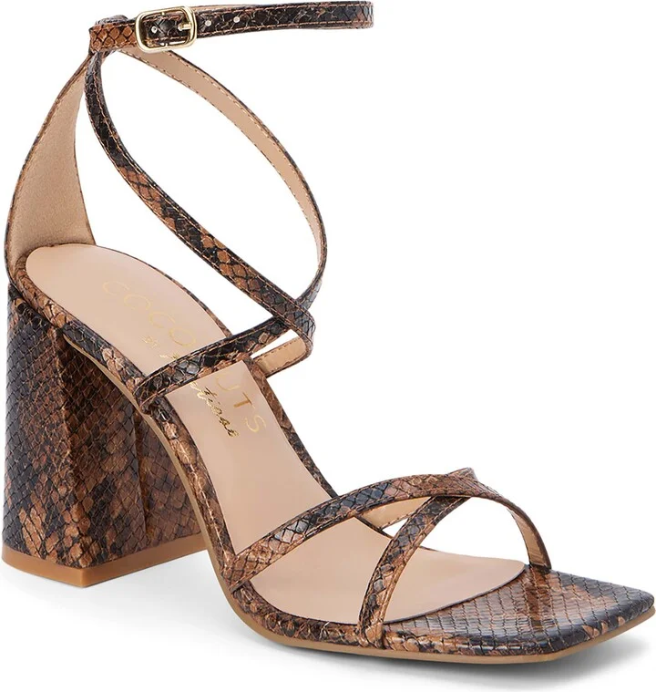 Abba Block Heel Sandal