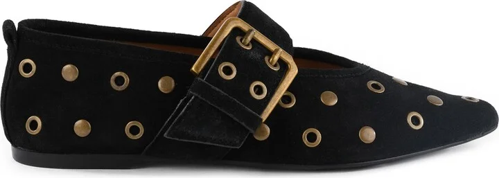 Abbey Pointed Toe Flat - Image 3