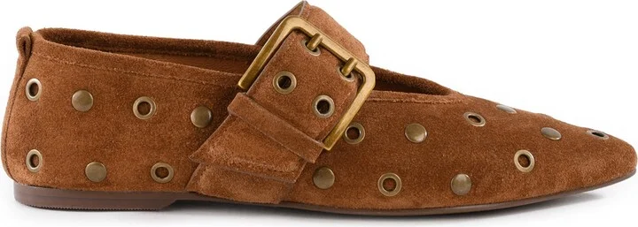Abbey Pointed Toe Flat - Image 8