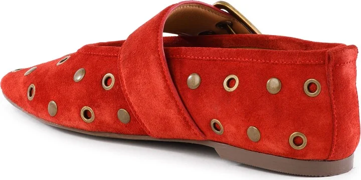 Abbey Pointed Toe Flat - Image 11
