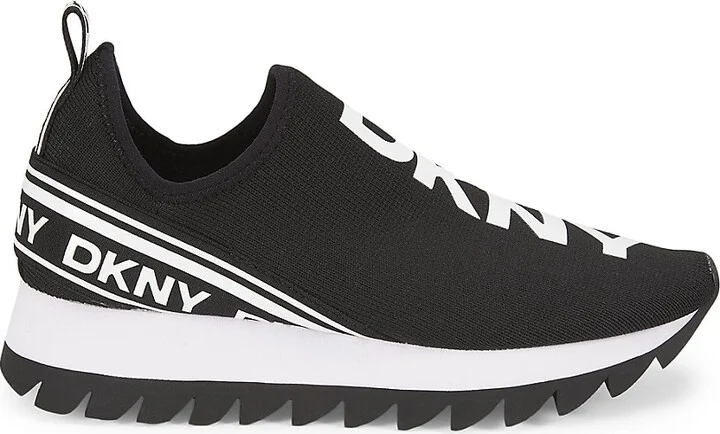 Abbi Logo Low-Top Slip-On Sneakers