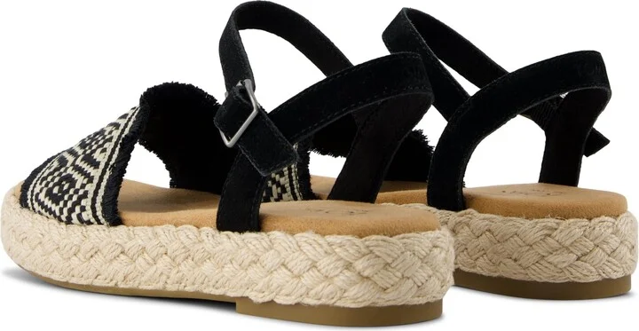 Abby Flatform Espadrille Sandal Diamond Global Woven - Image 5
