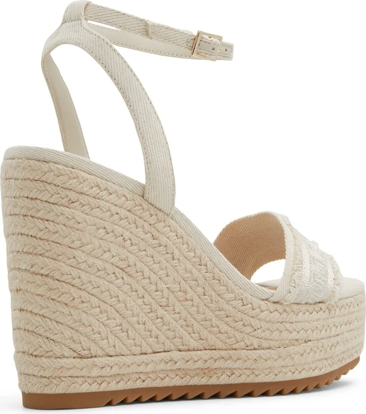 Aberitram Ankle Strap Espadrille Platform Wedge Sandal - Image 2
