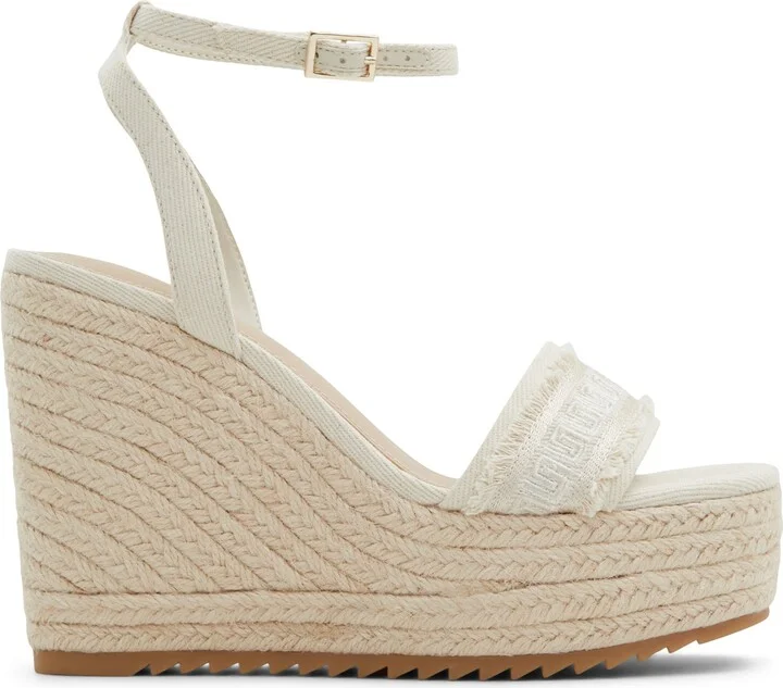 Aberitram Ankle Strap Espadrille Platform Wedge Sandal - Image 3
