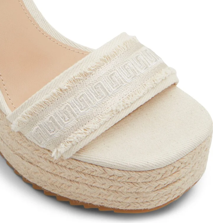 Aberitram Ankle Strap Espadrille Platform Wedge Sandal - Image 5