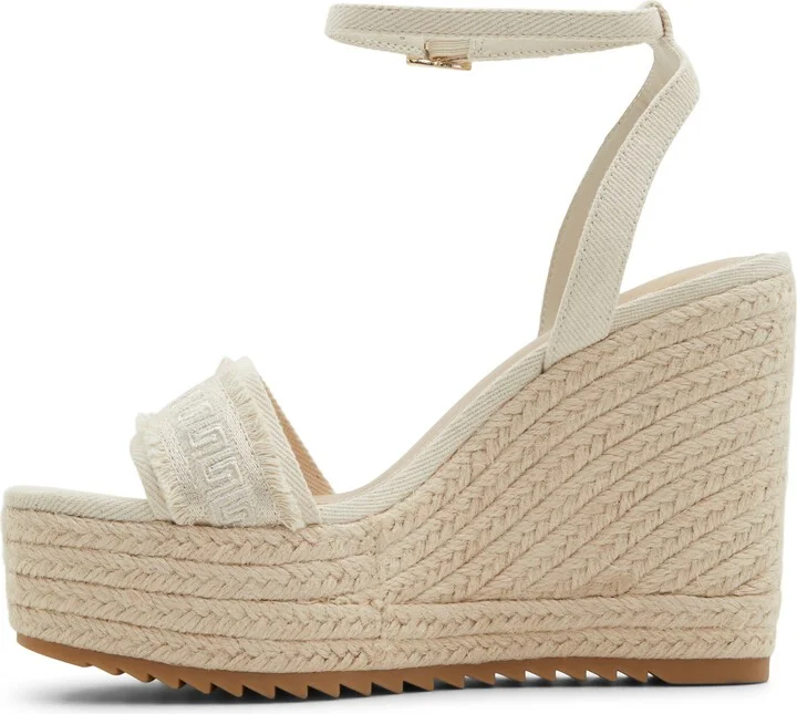 Aberitram Ankle Strap Espadrille Platform Wedge Sandal - Image 6