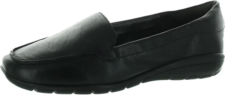 Abide 8 Womens Leather Slip On Moccasins