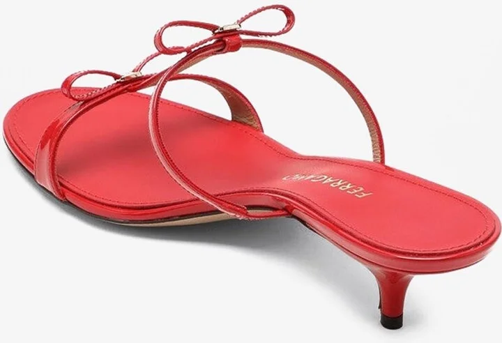 Abili 40 Mini Bow Sandals - Image 2