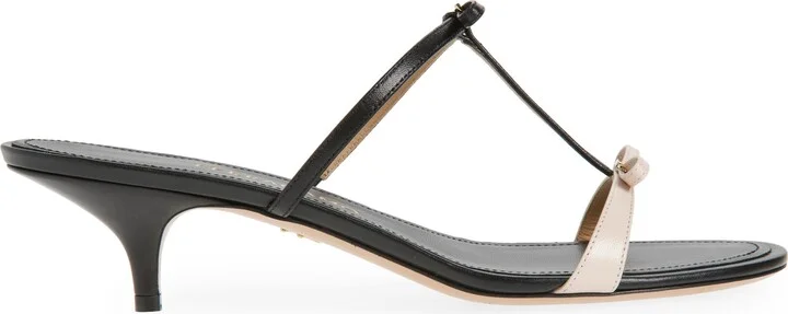 Abili Bow Kitten Heel Sandal - Image 4