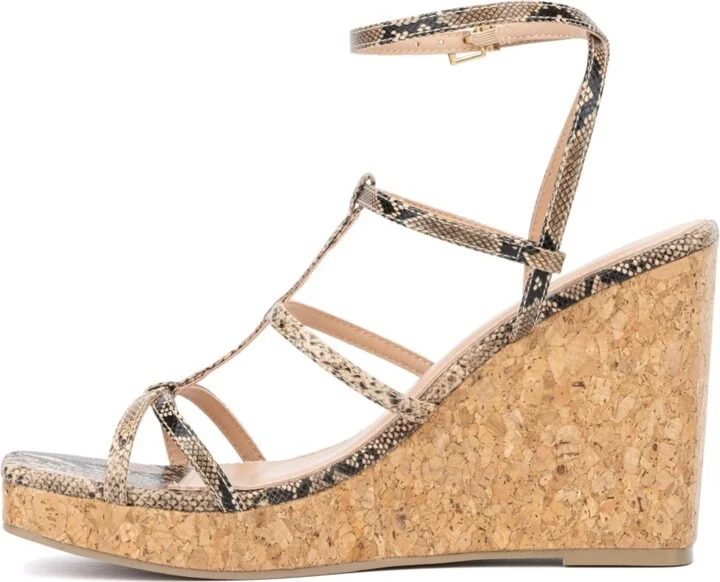 Abla Women's Strappy Wedge Sandal - Image 3