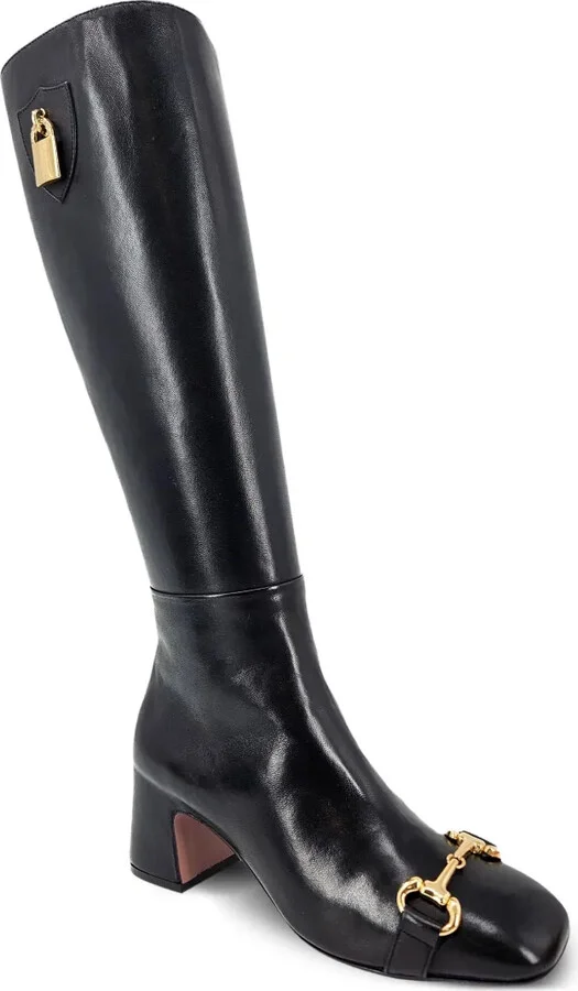 Above-Knee Leather Boots - Image 2