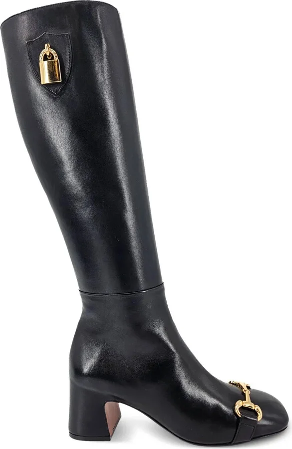 Above-Knee Leather Boots