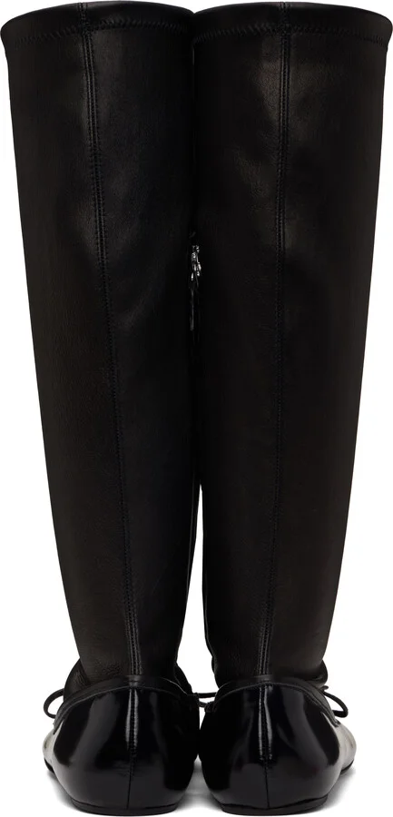 ABRA Black Ballerina Tall Boots - Image 2