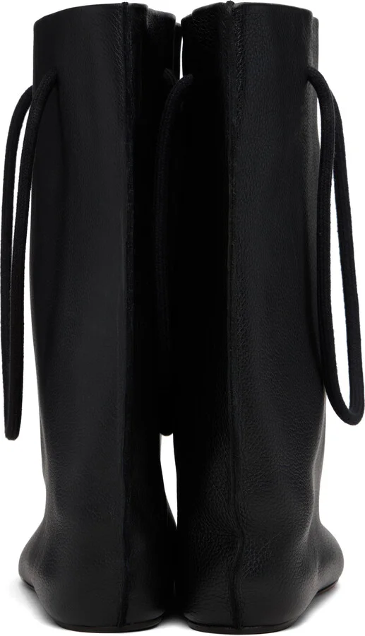 ABRA Black Shopping Ballerina Boots - Image 2
