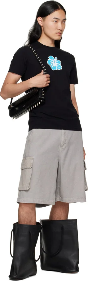 ABRA Black Shopping Ballerina Boots - Image 5