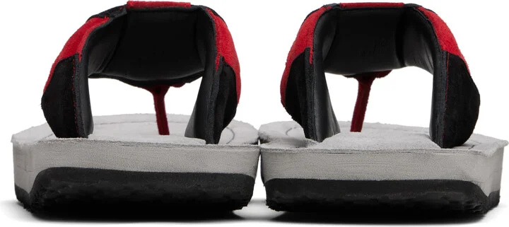 ABRA Red & Gray XXL Flip-Flops - Image 2
