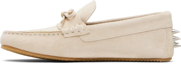 ABRA SSENSE Exclusive Beige Spike Loafers - Image 3
