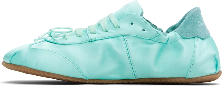 ABRA SSENSE Exclusive Blue Ballerina Sneakers - Image 3